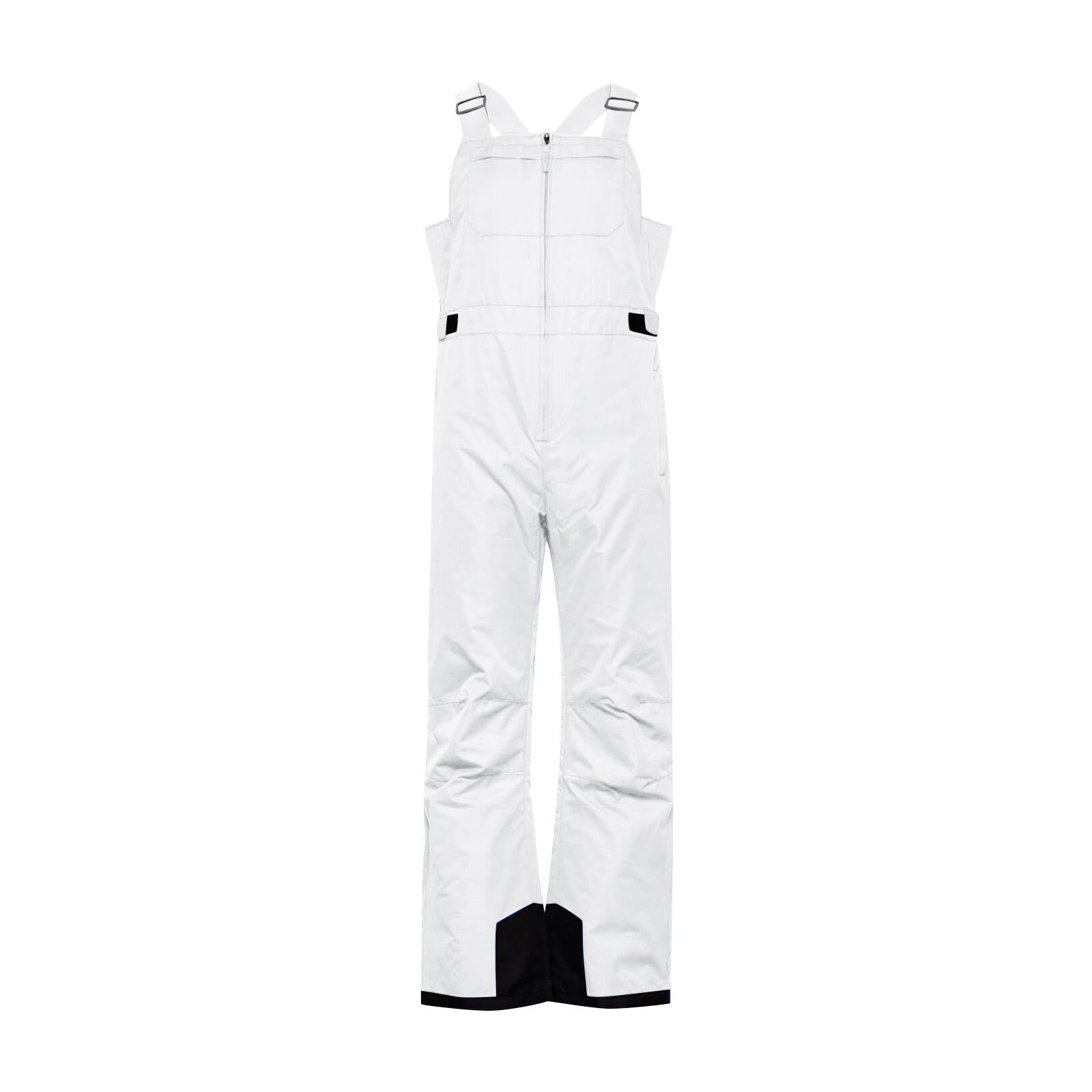 Generisch Skihose Herren Snowboardhose Schneehose Herren Snowboardhose Wasserdicht Baggy Unisex Schneehose - Einfarbig für Isolierte Wärme und Perfekte Passform im Winter