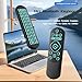 iPazzPort Air Mouse & Bluetooth Universal Remote, Backlit 2.4G USB Remote Control, for PC, Android, Smart TV, HTPC, Raspberry Pi 5