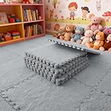 Matériaux de qualité supérieure : le produit se compose de 12 tapis de sol emboîtables en mousse à emboîter. Il est doux et confortable, fiable et réutilisable. En outre, il ne se décolore pas facilement, ne se déforme pas et ne se casse pas.