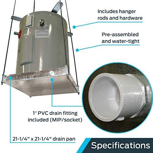 Holdrite Quickstand Ceiling Mounted Water Heater Platform, Up To 20 Gallons, Hanging, 40-Swhp #TOP2