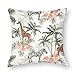 Poszewki na poduszki 1 szt. żyrafa i zebra dekoracyjne poszewki na poduszki 81 cm x 81 cm miękkie poliestrowe kwadratowe poszewki na poduszki do salonu sofa kanapa łóżko poszewki na poduszki