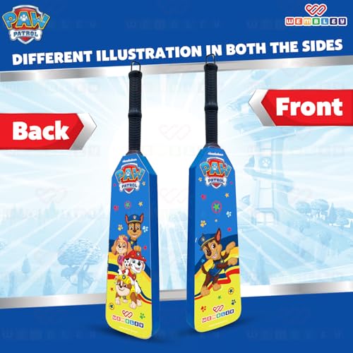 Image of Wembley Paw Patrol Bat Ball Set for Kids | Made from Premium EVA Foam | Lightweight Bat with Ball | Indoor & Outdoor Bat Ball for Kids 2+ Years | Birthday Gift for Kids (Paw Family)
