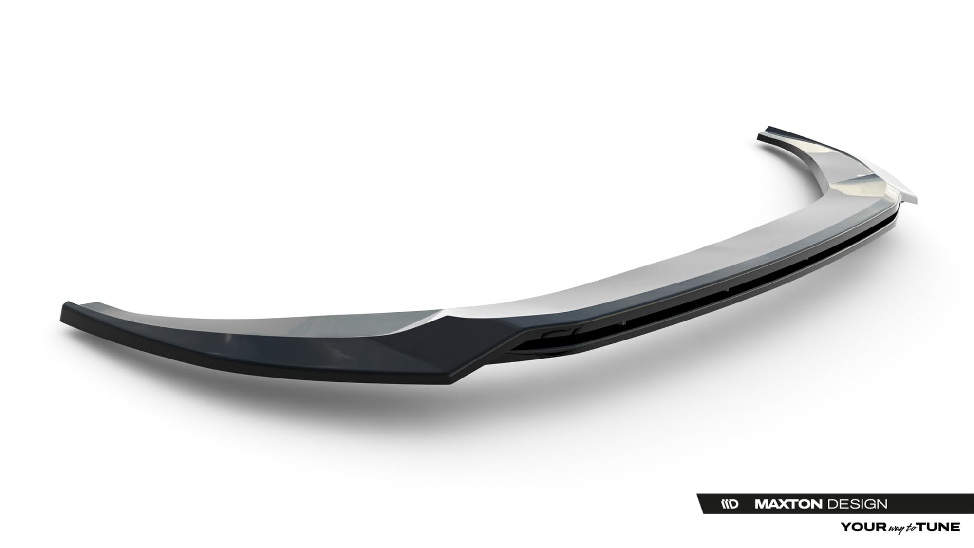 Maxton Design Frontlippe V.3 für Audi S6 / A6 S-Line C8 Limousine/Avant 2018-2026 Hochglanz schwarz