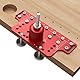 Regalstiftvorrichtung, 2 in 1 Scharniervorrichtung, selbstgeschlossene Klemmfunktion, Ganzmetall-Regalstift, Bohrvorrichtung mit 7 Bohrern, Regalvorrichtung, Schrank-Hardware-Vorrichtung,