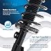 Detroit Axle - FWD Front Struts for Buick 2011-2016 LaCrosse [2.4L] 2 Complete Ready Struts with Coil Spring 2012 2013 2014 2015 Replacement Shock
