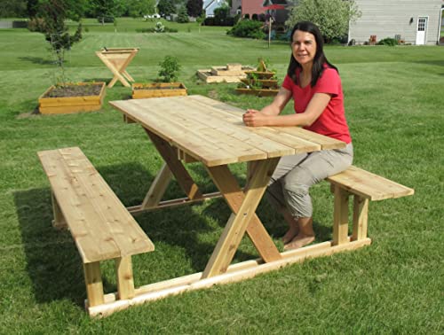 Premium Cedar Picnic Table By Infinite Cedar #TOP4