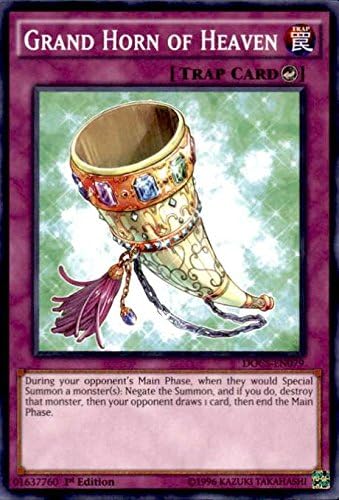 Yu-Gi-Oh! - Grand Horn of Heaven (DOCS-EN079) - Dimension of Chaos - 1st Edition - Common