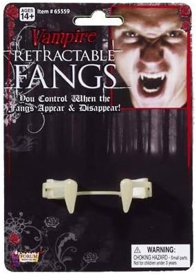 Forum Novelties Retractable Vampire Fangs Adult