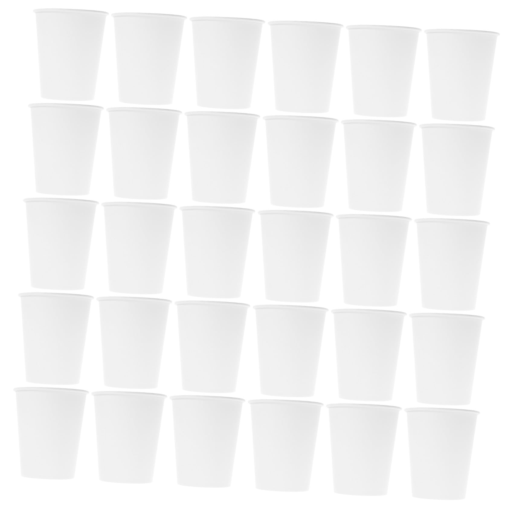 100 Pièces Gobelets Papier Épais pour Boissons Chaudes et Froides Multi-usages Résistants et pour Café Espresso et Dégustation Usage Professionnel et Domestique