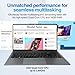 15.6" Full HD Laptop - 16GB RAM 512GB M.2 SSD Windows 11 Home, Dual-Band WiFi, Integrated Webcam - S15 N2 15 Inch Lightweight Laptop