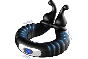 Vibrating Cock Ring: Amplify Pleasure with 10 Ecstatic Vibrating Modes