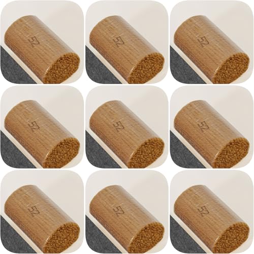 Image of Yglnden 10 Bundles Latch Hook Kit Colorful Yarn Bundles Cut Rug DIY Latch Hook Yarn for Handmake Craft Sewing Knitting for Adults (10 Bundles# Brown C)