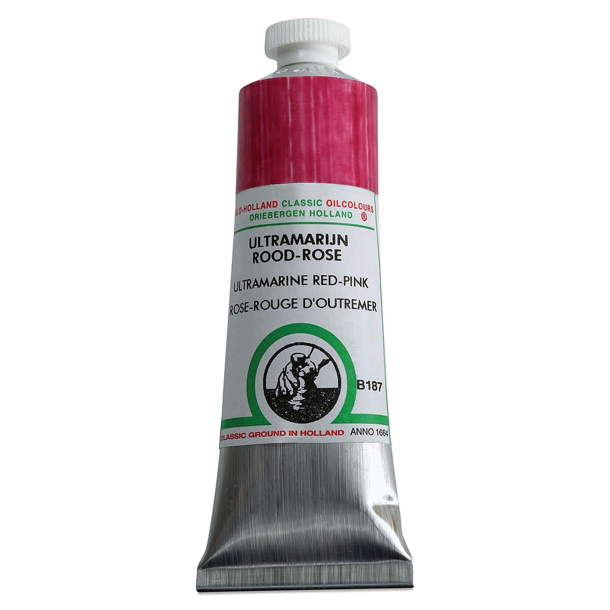 Old Holland B187 Ultramarine Red Pink Classic Oil: 40 Ml Ultramarine Red-Pink