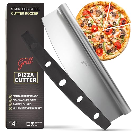 Pizza Cutter Rocker Blade By Hans Grill 14