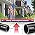 cogardenshower Black Flag Pole for House - Tangle Free Outdoor Flag Pole Kit with Holder Bracket,5ft Stainless Steel Metal Flagpoles Residential Heavy Duty for Outside House,Porch,Yard,Truck,Boat