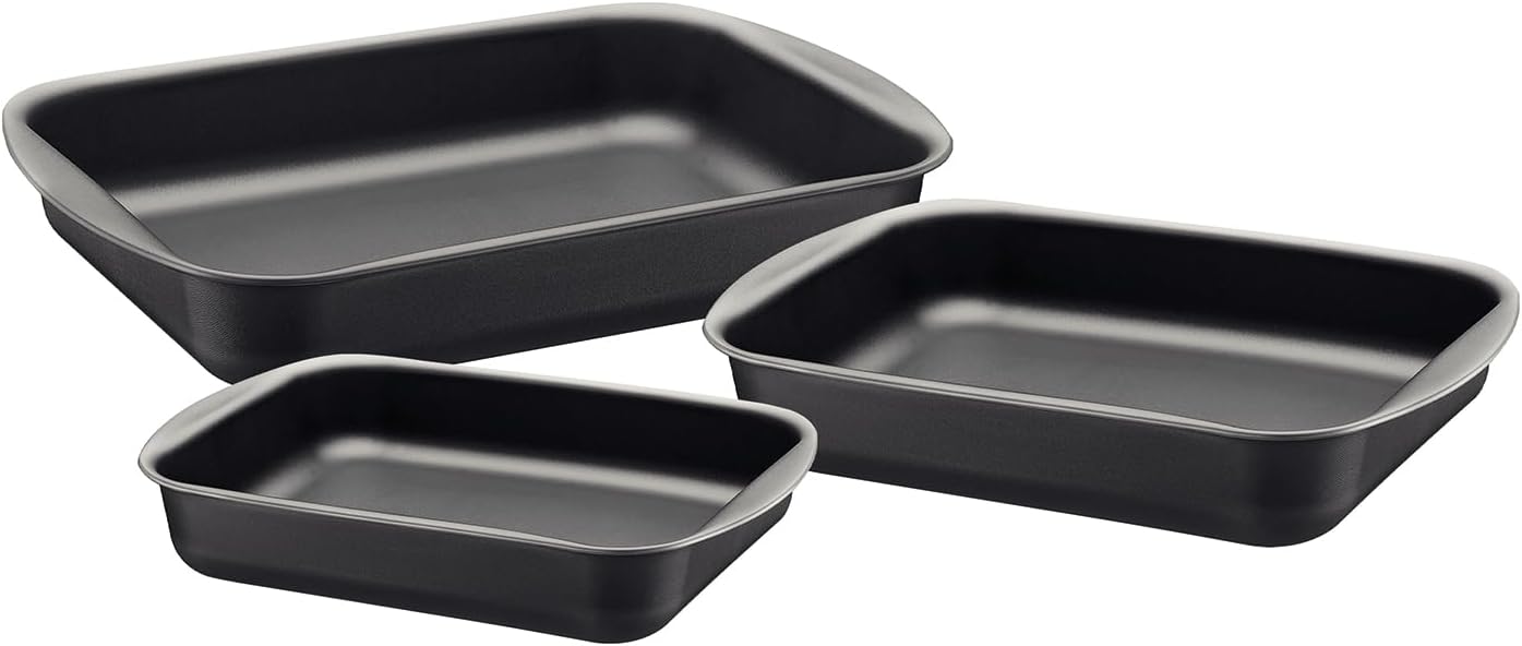 Non-Stick Roasting Pan Set, Aluminium (Graphite)