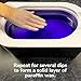 New Road Beauty - Deluxe Paraffin Wax Machine for Hands, 4 Liter Quick Heat Extra Large Capacity Warmer for Soft Elbows, Hands and Feet, Custom Temperature Touchscreen Display, for Arthritis and Joint