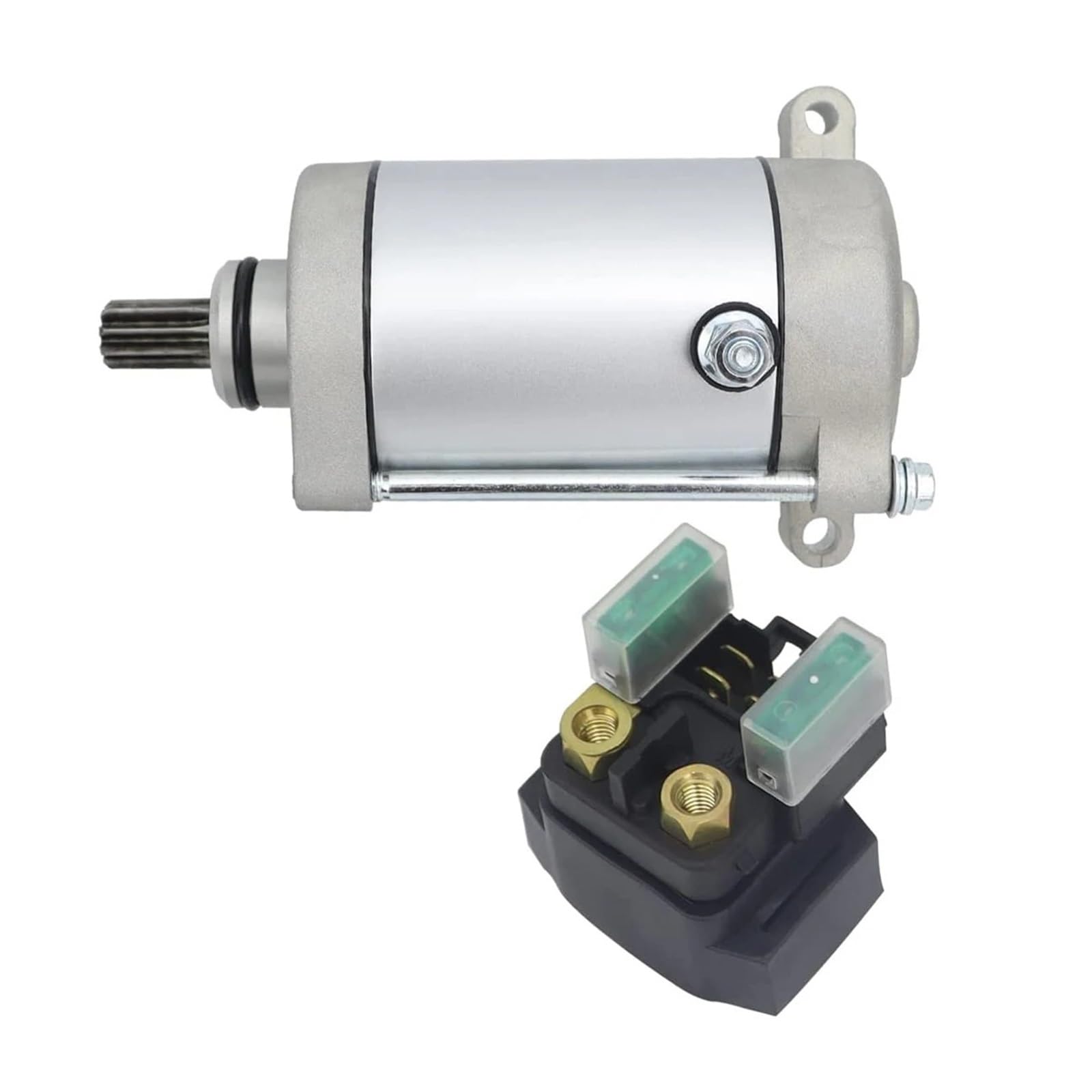 Motorino avviamento Per Grizzly Kodiak Wolverine Rhino 400 450 600 660 ATV 18759 Motorino Di Avviamento