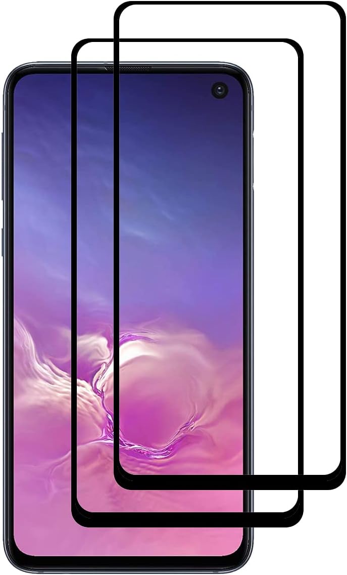 [2 Pack High Clear Tempered Glass Screen Protector Frontier Protective Protector for Samsung Galaxy S10e