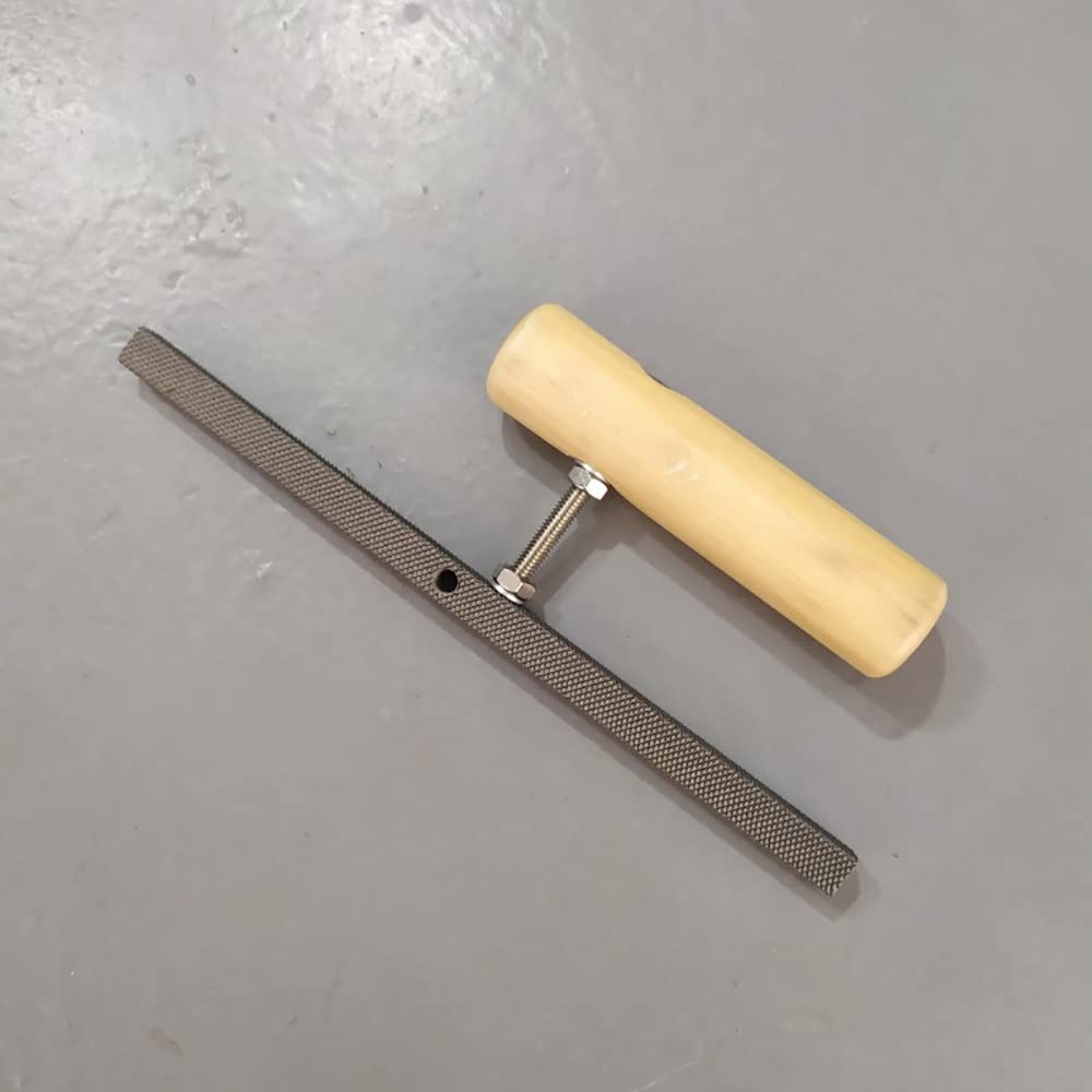 LeTkingok Exterior Wall Stone-Like Paint File Groove Grinder Rock Slice Square Grinding Tool 22x1CM