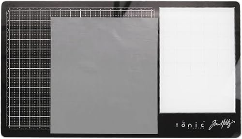 Miniatura 6 de Tim Holtz Media Grip Mat  Almohadilla de silicona antideslizante reutilizable para estampar, entintar y hacer manualidades  Compatible con