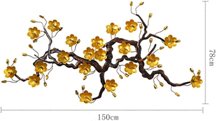 Living Room Wrought Iron Wall Hanging Background Wall Decoration Pendant Home Decoration Bedroom