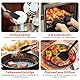 FHzytg Heißluftfritteuse Zubehör für Philips Essential 4,1L HD9252/HD9200/HD9255, Airfryer Zubehör für Russell Hobbs 4L(27160-56)/Aigostar 3,5L/Tefal 4,2L(EY401D EY5058), Air Fryer Accessories