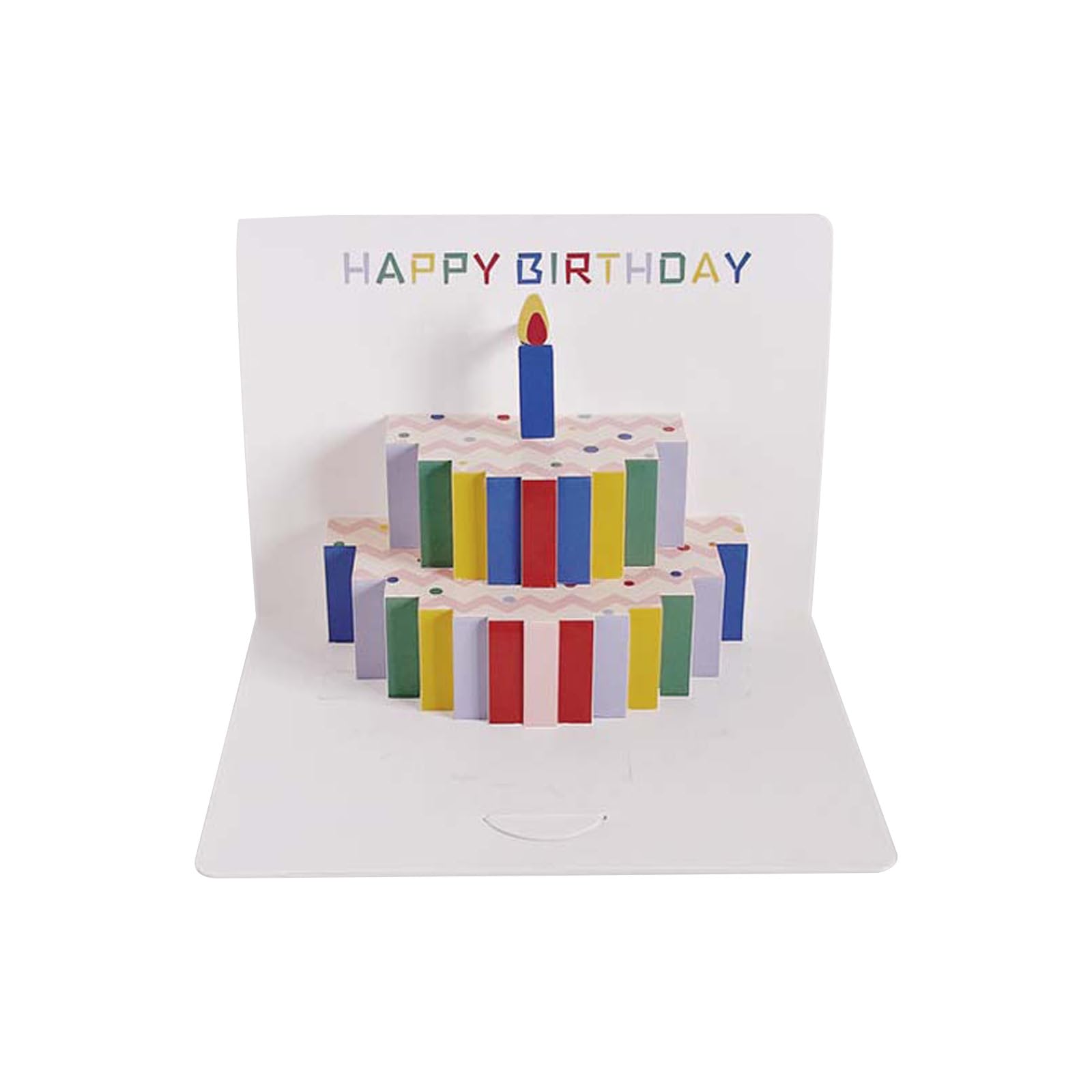 Kalttoy Of 10 Festival 3D Birthday Card Musical Greeting Card Birthday Party Supplies Colorful Greeting for Parties Unique Present