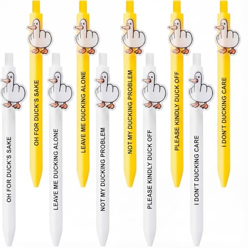 10 bolígrafos divertidos de gel punta fina 0.5 mm miniatura 1