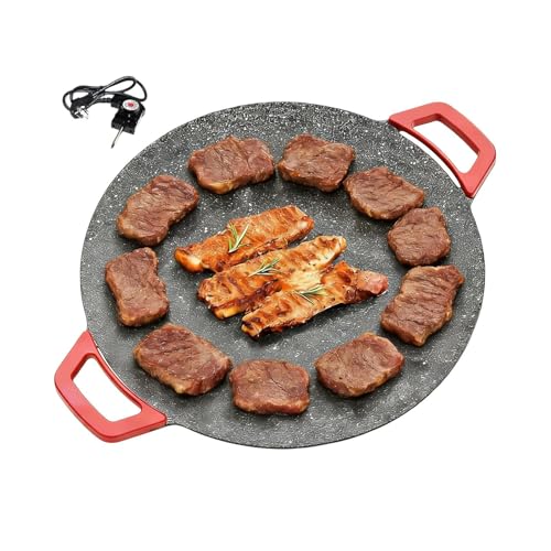 Elektrische Grillplatte - Teppanyaki Grill | Antihaft Brat...