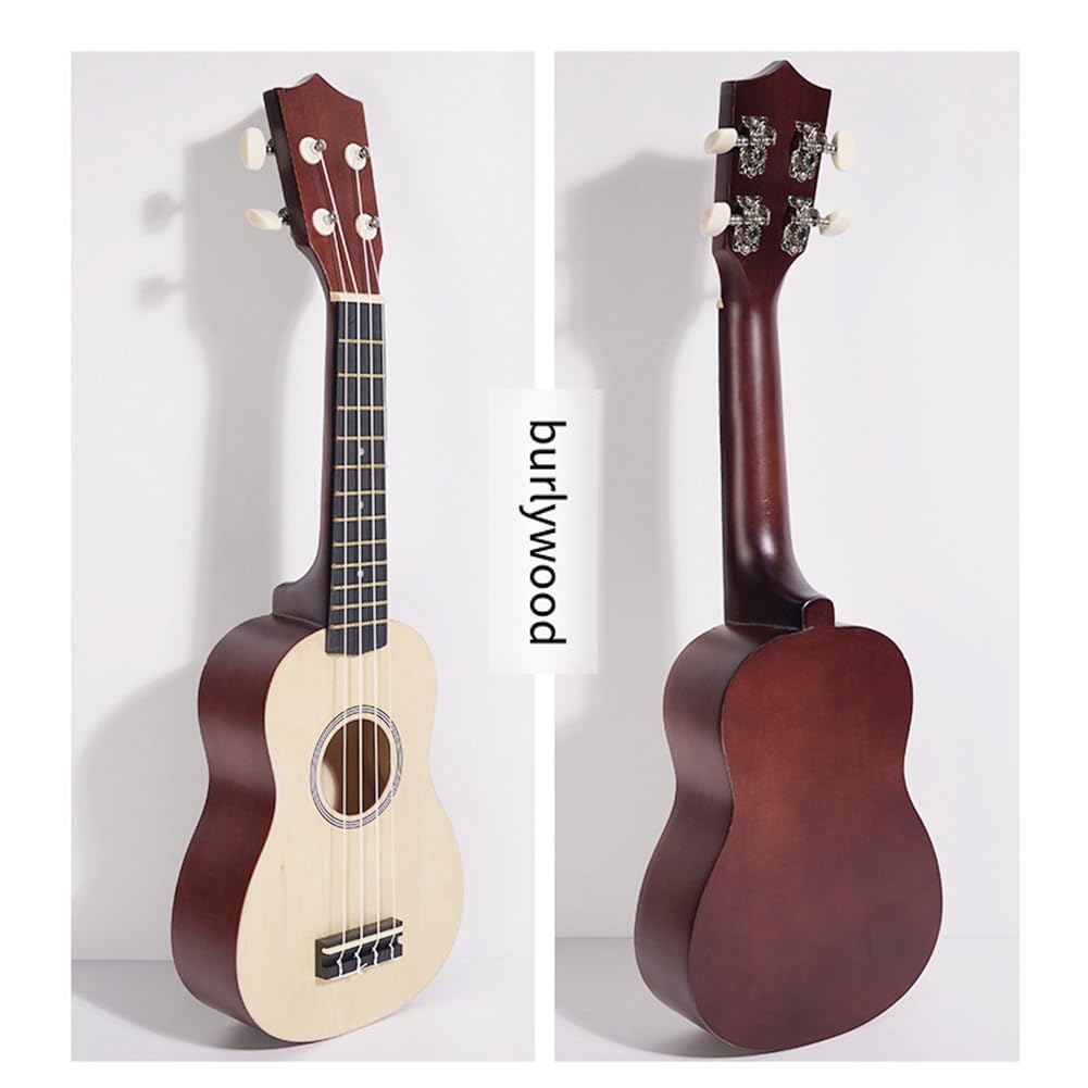 E - Ukelele musical para adultos, niños y principiantes, guitarra pequeña de cuatro cuerdas, instrumento infantil