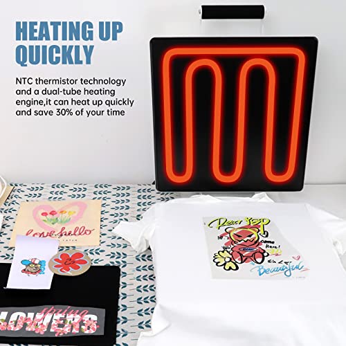 Goodcrafter Heat Press Machine,15X15 Inch Digital Heat Press For T Shirts,Fast Heating For Heat Sublimation,Heat Vinyl Transfer, Htv And Other Heat Transfer Projects #TOP5