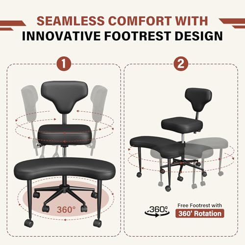 image for Generic New Meditation Cross Legged Chair,ADHD Chair with Height Adjus