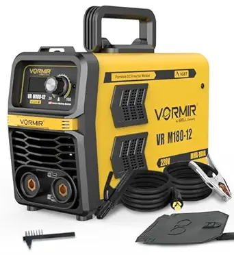 iBELL VORMIR VRM180-12 Inverter MMA Welding Machine (Home/DIY) 180A with Hot Start, Anti-Stick Functions- 1 Year Warranty