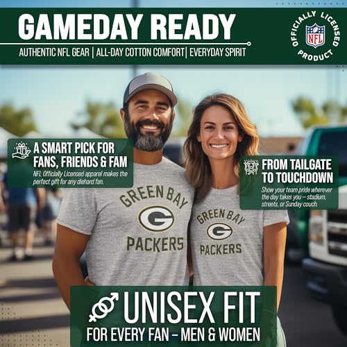 Image of NFL Gameday Cotton Blend T-Shirt for Men and Women - Licensed