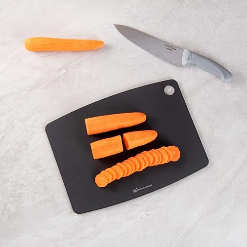 Miniatura 6 de Restaurantware Nature Tek - Tabla de cortar de 14.5 x 10.8 pulgadas, 1 tabla de cortar de doble cara, duradera que soporta temperaturas de hasta 350