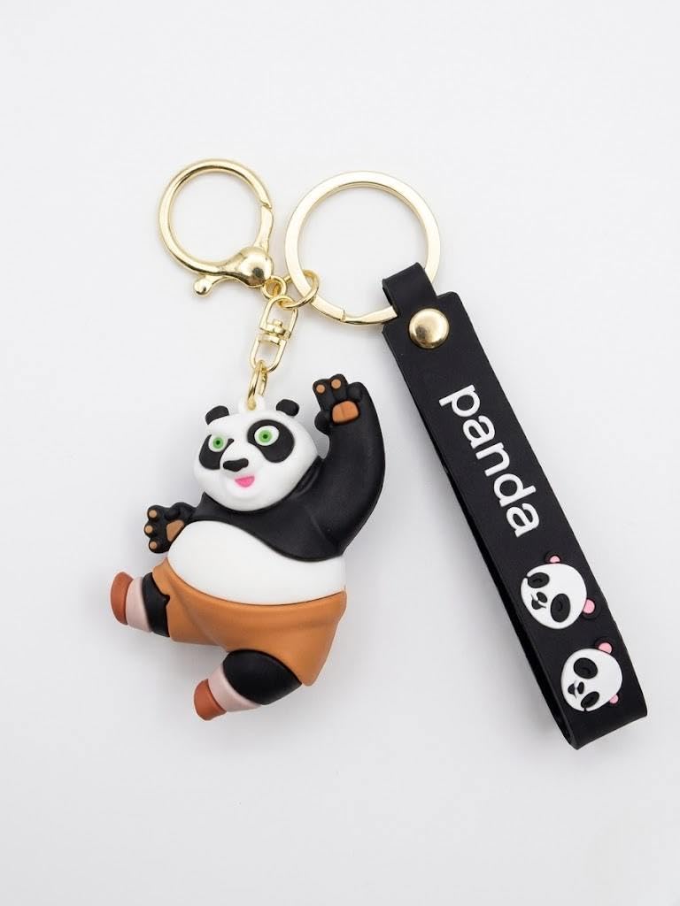 smart choiz Premium 3D Anime Silicone Keychains with Wrist Strap | Cute Action Figure Keyring & Bag Charm for Car, Bike & Backpacks-picture-19