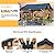 MELLCOM 11x13 FT Cedar Wood Framed Gazebo, Outdoor Hardtop Gazebo with Powder Coated Metal Roof for Patios, Gardens, Lawns