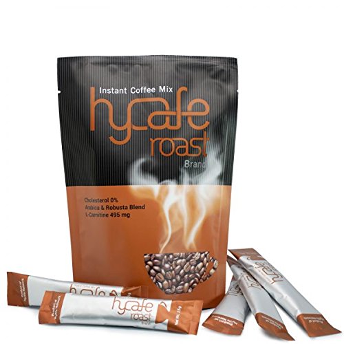 Hycafe Roast Instant Coffee Mix Packets 18 in 1 Slimming Dietary Supplement Sugar Free Zero Calories with tracking & gift (5 Packs)