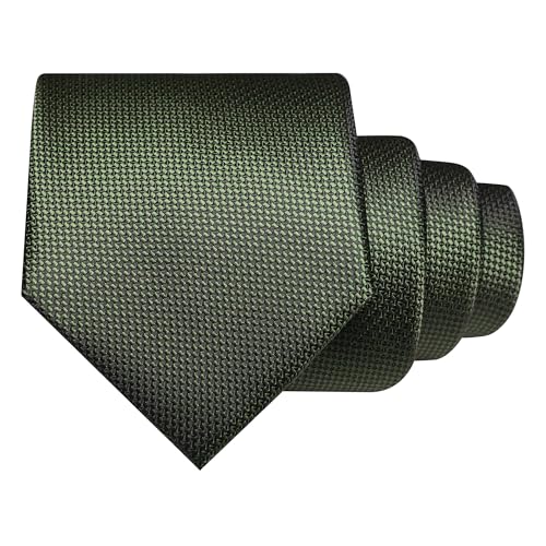 Image of JEMYGINS Mens Tie and Lapel Pin with Pocket Square Tie Clip Sets for Casual and Business 4PCS