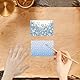 craspire Wasserblasen Stempel Hintergrund Transparenter Stempel Sommer Meeresblasen Kreise Punkte Silikon Transparenter Gummi Wiederverwendbar Poststempel Siegel Für Tagebuch DIY Basteln Scrapbooking