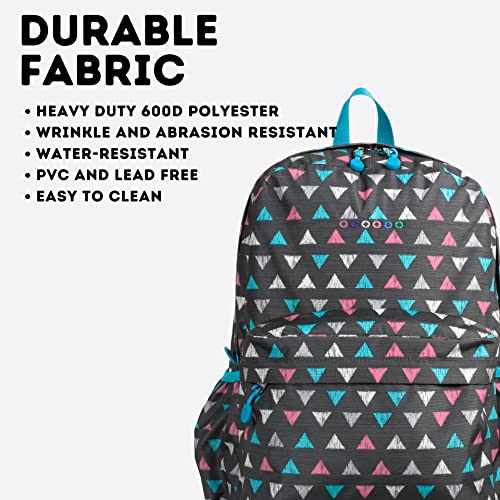 Image of J World Oz Middle School Backpack for Kids. Cute Laptop Bookbag for Girls Boys, Sprinkle