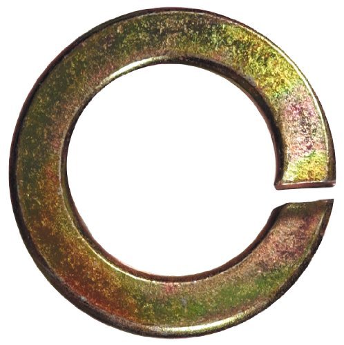 Hillman Split Lock Washer 7/16  Grade 8 Zinc Dichromate 50/Box