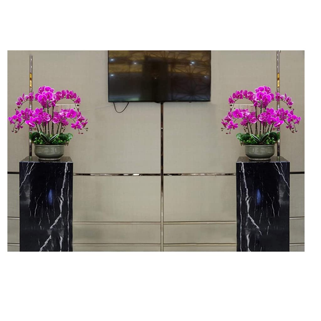 Künstliche Phalaenopsis-Blume mit Topf, große Kunststoff-Orchidee für Zuhause, Hotel, Hochzeit, Party, Tischdekoration, Mittelstück