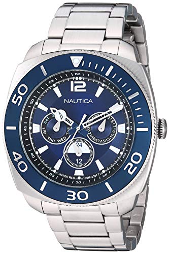 NAUTICA Analog Silver Dial Mens Watch-NAPBHS904 (B07QJKJ3NM) Amazon Price History, Amazon Price Tracker