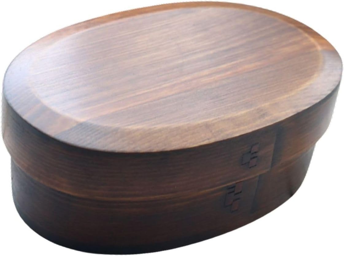 J-kitchens Magewappa Bento Box, 6.7 x 4.3 x 2.6 inches (17 x 11 x 6.5 cm), 16.9 fl oz (500 ml)