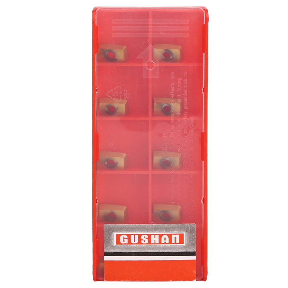 Insert en carbure cémenté, APMT1135 trempé haute efficacité pour fraise 10Pcs