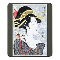 浮世絵美人画　鳥高斎栄昌　木板に描かれています Chokosai Eisho（鳥高斎栄昌） 鳥高斎栄昌「若那屋内白露