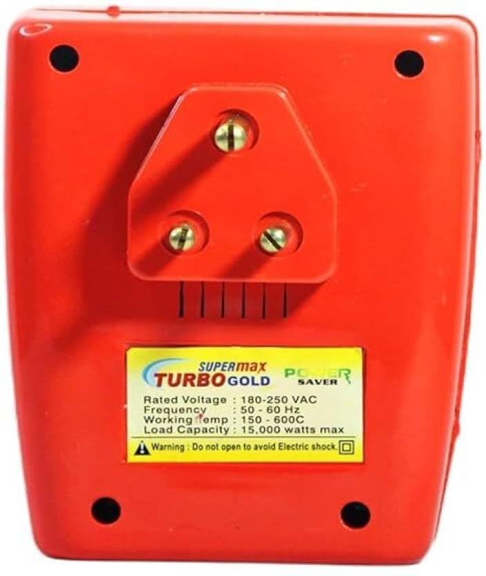 MS Plastic Goods Turbo Gold Power Saver Device (Money Saver&Power Saver) Save 40% Upto Electricity Power Saver Device (Red) (B0D5Y1KH7L) Amazon Price History, Amazon Price Tracker