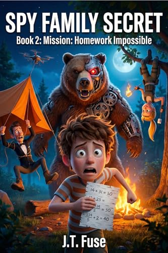 SPY FAMILY SECRET: Book 2: Mission: Homework Impossible A Hilarious Spy Adventure for Kids Ages 8-12 (English Edition)